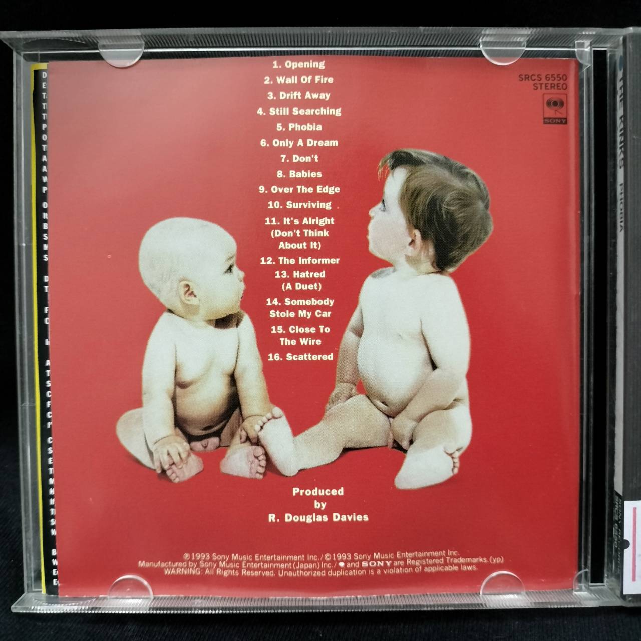 The Kinks – Phobia / JAPAN / แผ่นดี