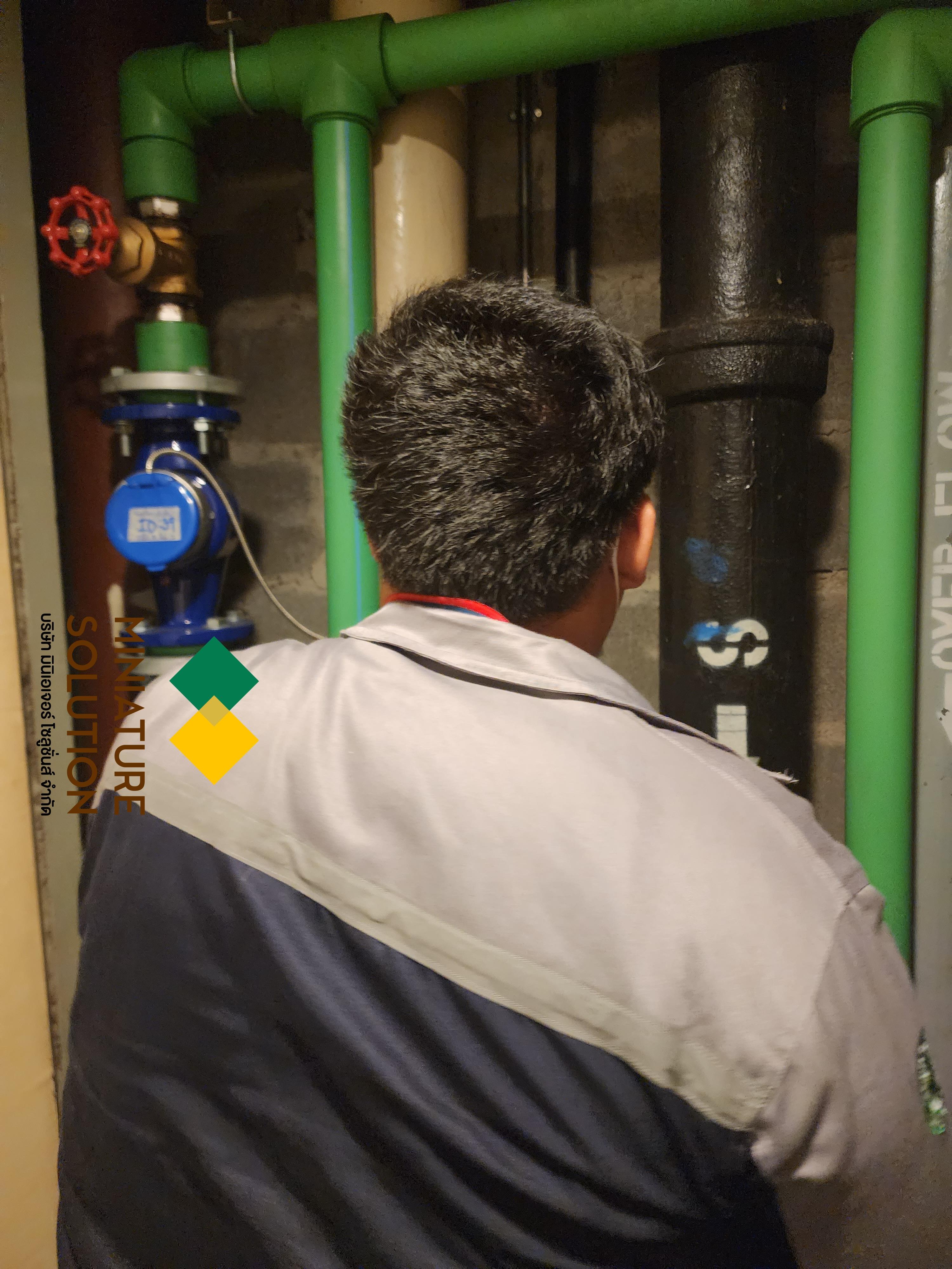 ตรวจสอบมิเตอร์น้ำ RS485 เพื่อเก็บค่าการใช้น้ำของแต่ละที่บน IOT