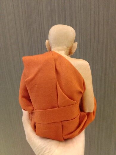 หลวงปู่ทวด เเคล้วคลาดปลอดภัย องค์ไม่ใส่เกศา กว้าง5นิ้ว สูง 6 นิ้ว