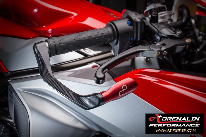 การ์ดแฮนด์ Lightech ทรง GP สำหรับ RC8
