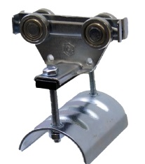 ลูกล้อจับสายแบนเหล็กทั้งชุด IGA 2401-C-5 / Cable trolley IGA 2401-C-5