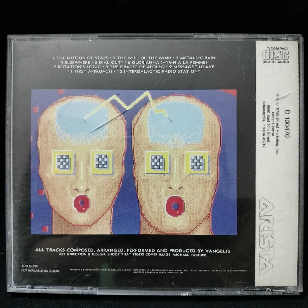 Vangelis – Direct / USA / แผ่นดี