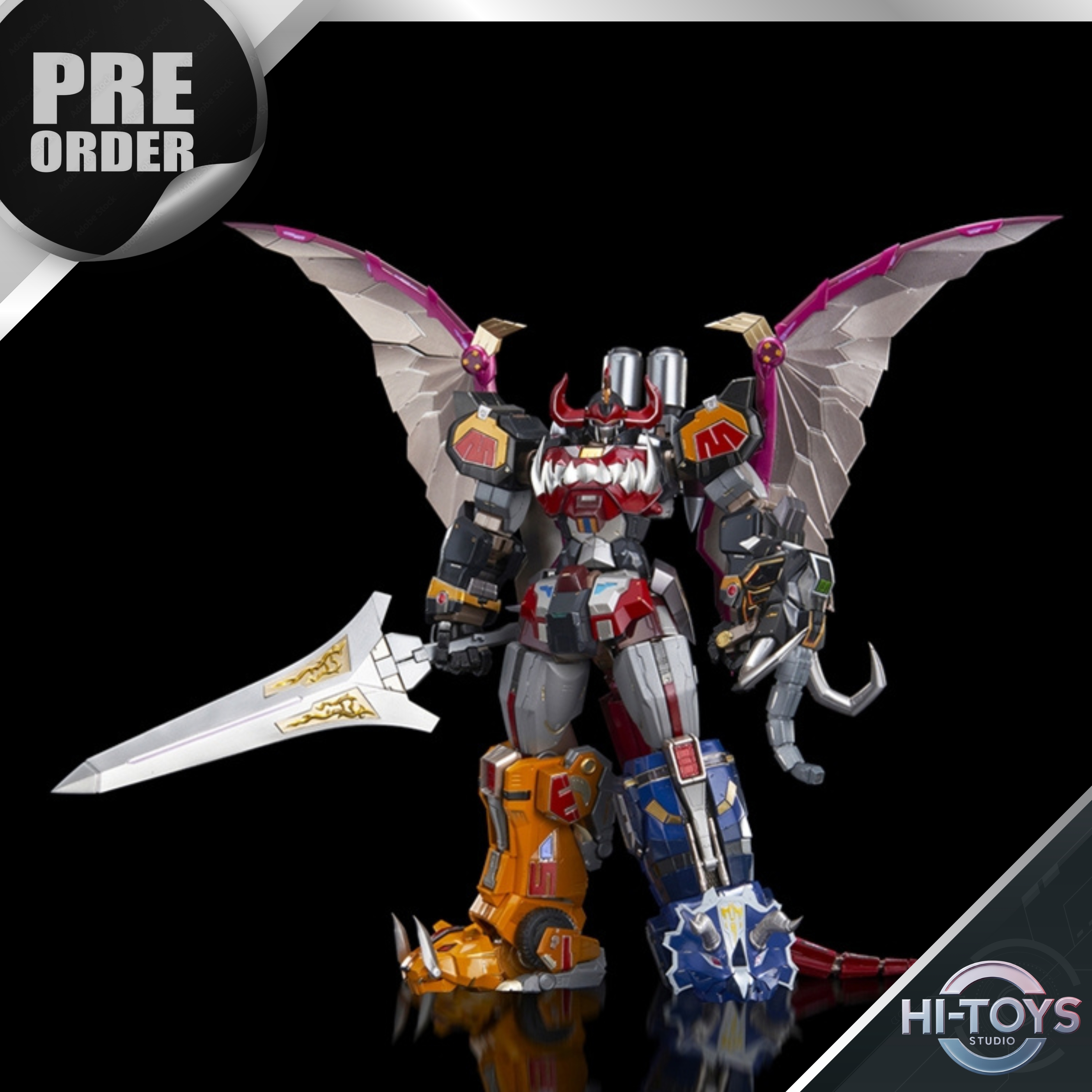 [ETA Q2-2026] PRE ORDER - Flame Toys - KARA KURI Combine Dino Megazord Reissue