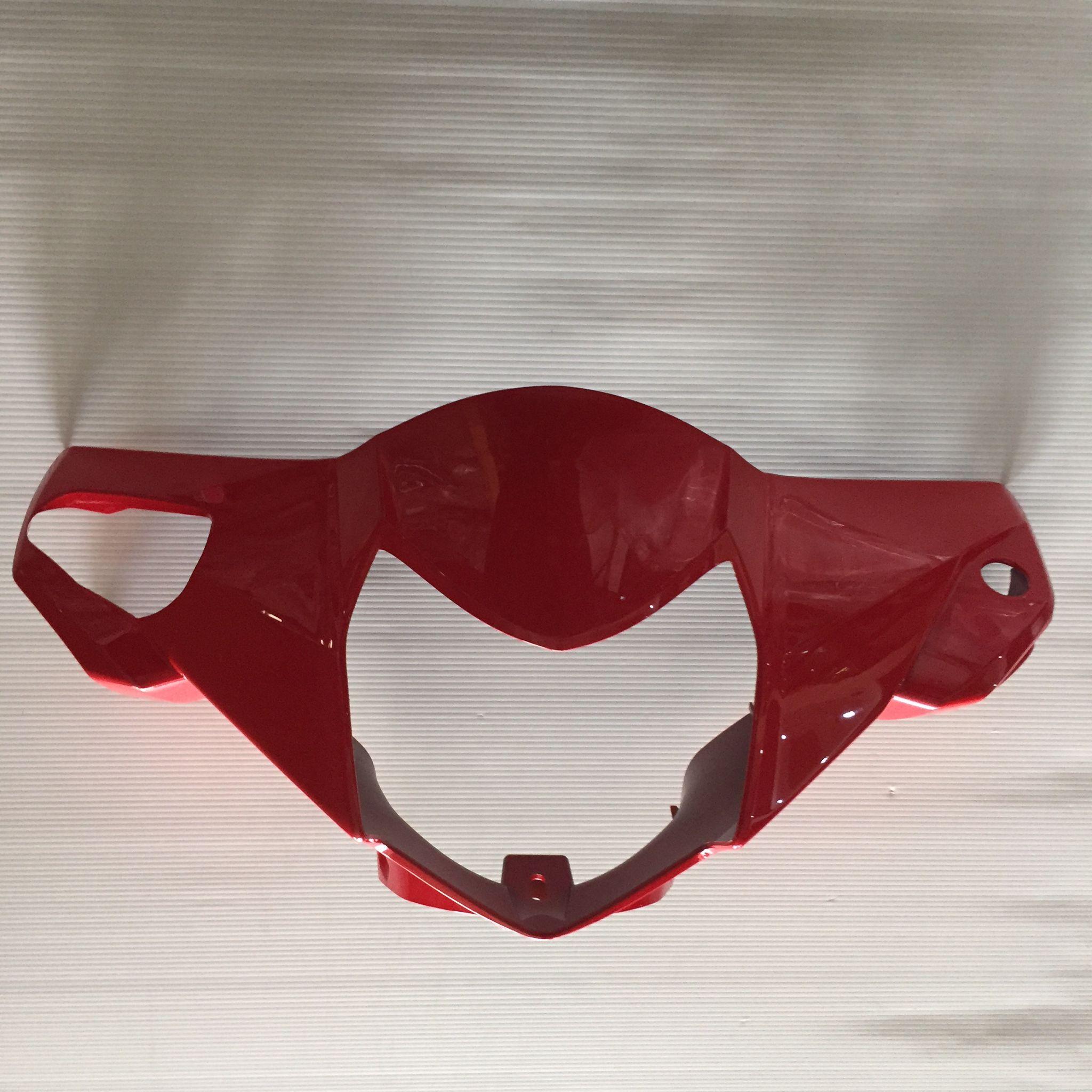53205-KVL-T00ZE ฝาครอบแฮนด์หน้ารถสีแดง NF125ST/TT WAVE 125X (2007) อะไหล่แท้ HONDA