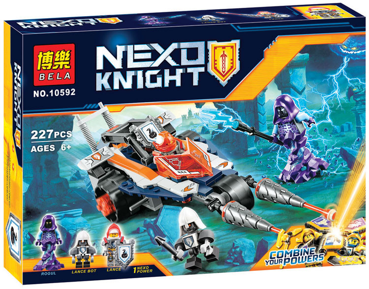 เลโก้จีน BELA.10592 ชุด NEXO Knights Lance’s Twin Jouster
