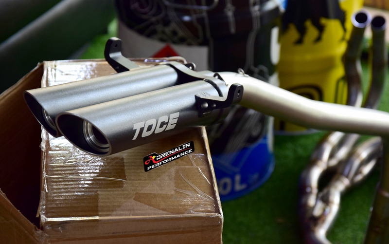 ท่อ Toce performance full system สำหรับ CBR600 RR 2021+ (For Exhibition only)