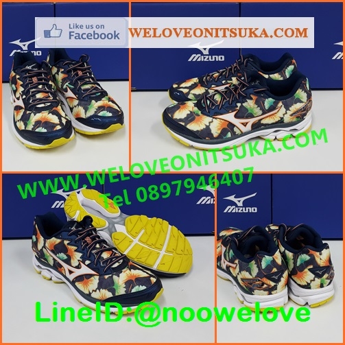 รองเท้าวิ่ง Mizuno Wave Rider 20 Osaka Marathon Limited Edition รุ่นยอดนิยม สีสวย โดดเด่น ชัดเจน หนานุ่ม ใส่สบายเท้า J1GD170801