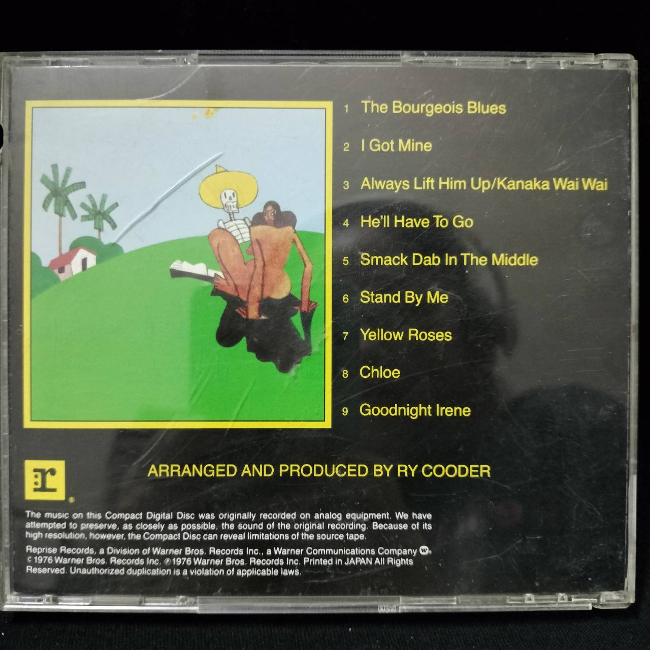 Ry Cooder – Chicken Skin Music / JAPAN / แผ่นเป็นรอย