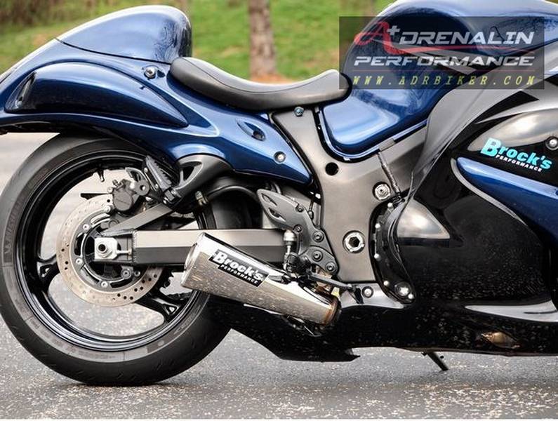 ท่อ Brock\'s Full System ออกข้างเดียว สำหรับ Hayabusa 1999-ปัจจุบัน (For Exhibition only)