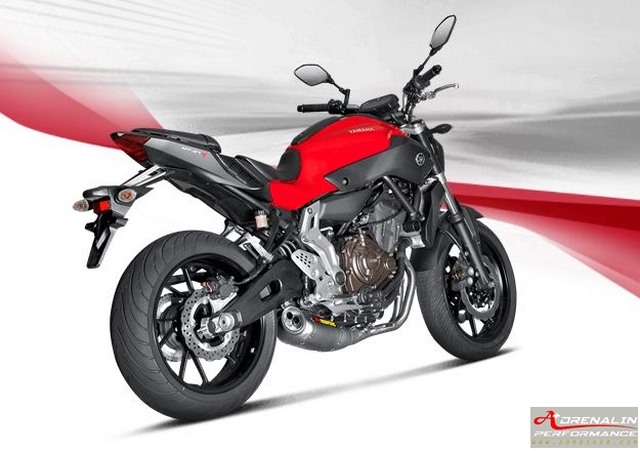 ท่อ Akrapovic full (Titanium) สำหรับ MT-07 (For Exhibition only)