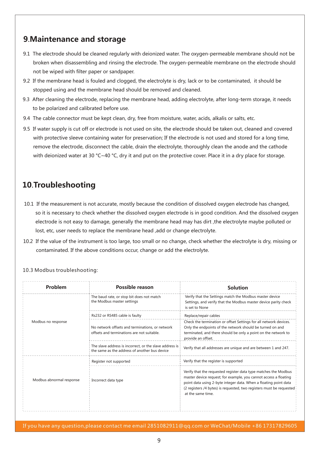 DO sensor RS485 output portable online industrial dissolved oxygen sensor 4-20mA dissolved oxygen probe electrode meter เซ็นเซอร์วัดค่าออกซิเจนในของเหลว RS485 DO Modbus RS485 0.00...20.00mg/L (Dissolved Oxygen Sensor) (REMOND)(RMD-ISDT10-G)