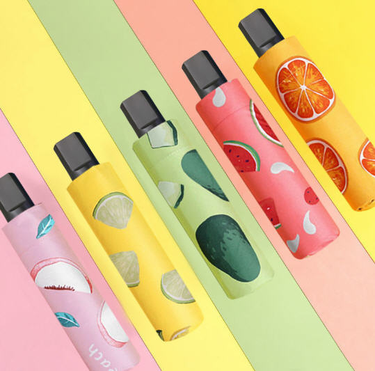 ร่ม,ร่มของแจก,ร่มกันแดดกันฝน,ราคาถูก,ร่มลายผลไม้