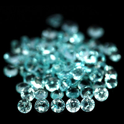 พลอยอะพาไทต์ (Apatite) 2.98 กะรัต 81 ชิ้น 2 มม.