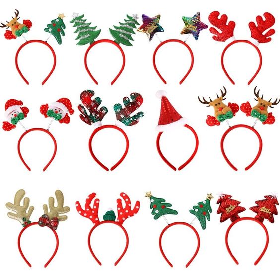 ที่คาดผมคริสต์มาส Merry X mas Head accessories (1 pcs.)