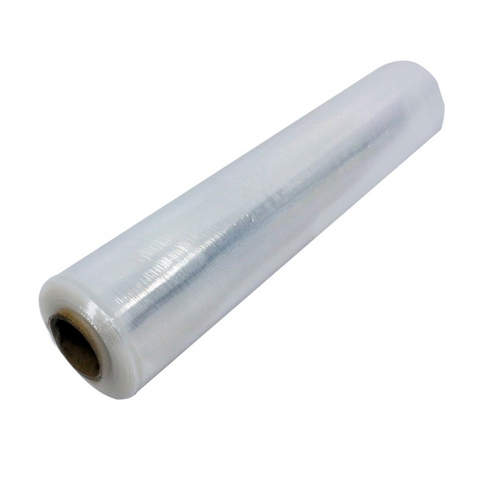 ฟิล์มยืดพันพาเลท นูโว สีใส 12/15ไมครอน 50ซม.x300ม./50ซม.x500m หนัก 2.05/2.57/2.79/3.30กก.