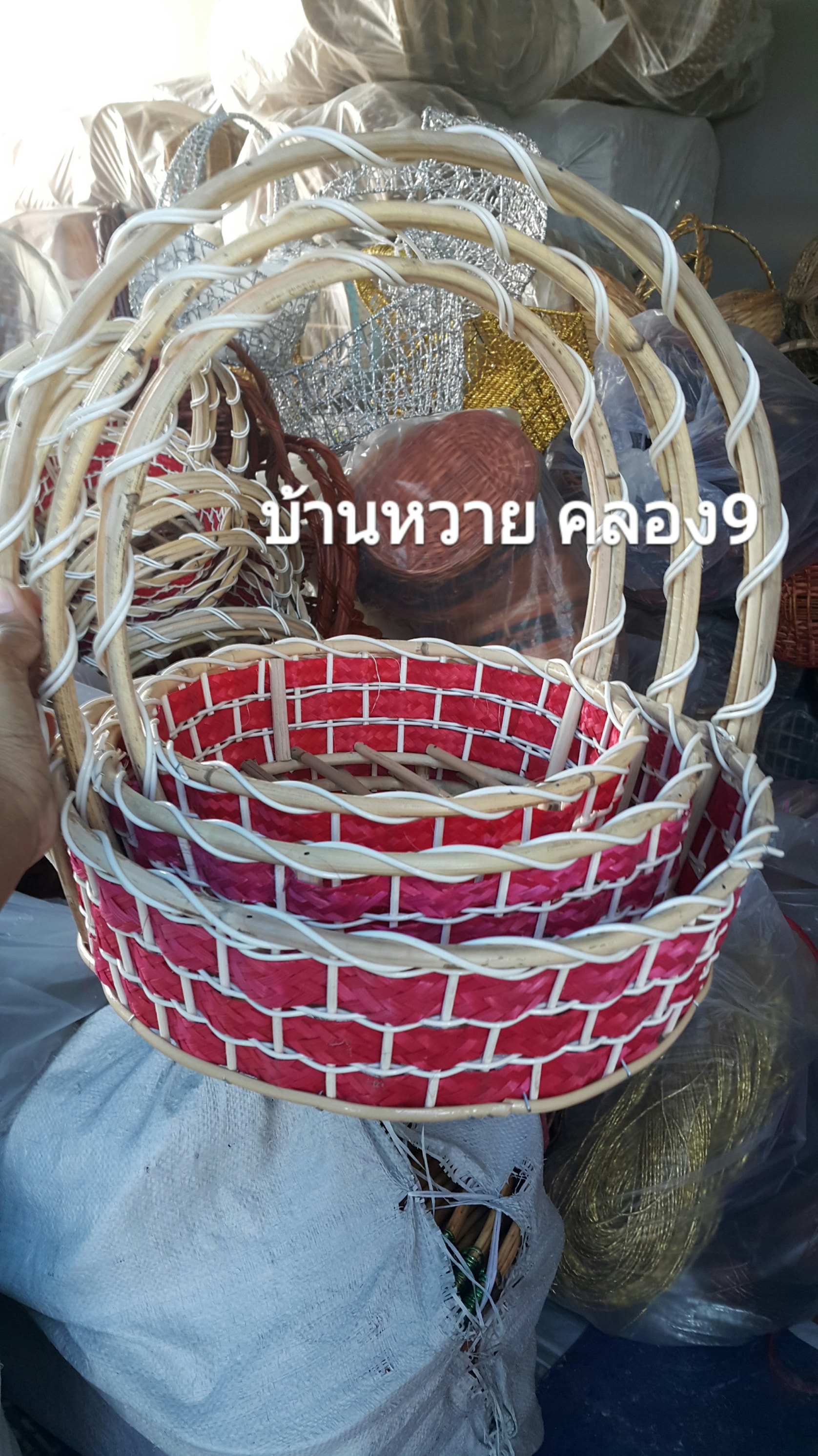 กระเช้า Code-001 ทรงรี