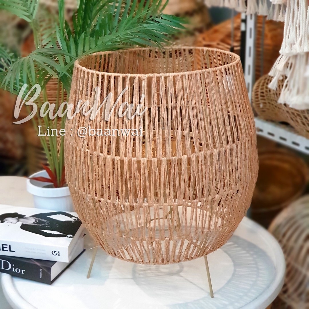 โคมไฟเชือกตั้งพื้น 40 cm * สูง 48 cm