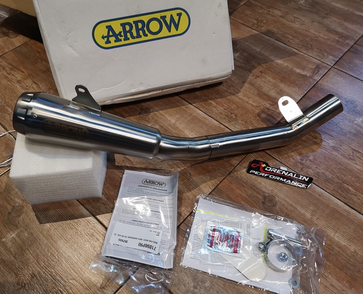 ท่อ Arrow รุ่น Prorace สำหรับ ZX6R ปี 2019 ขึ้นไป (For Exhibition only)