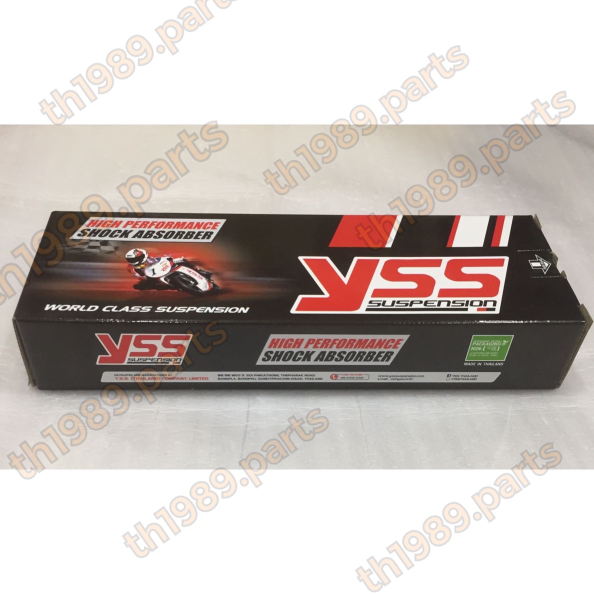 (1คู่) RS220-320-26-Z9 โช้คหลัง WAVE110I 2012-2020 ล้อซี่ลวด สีบรอนซ์ 8858803445434 โช้คแท้ YSS