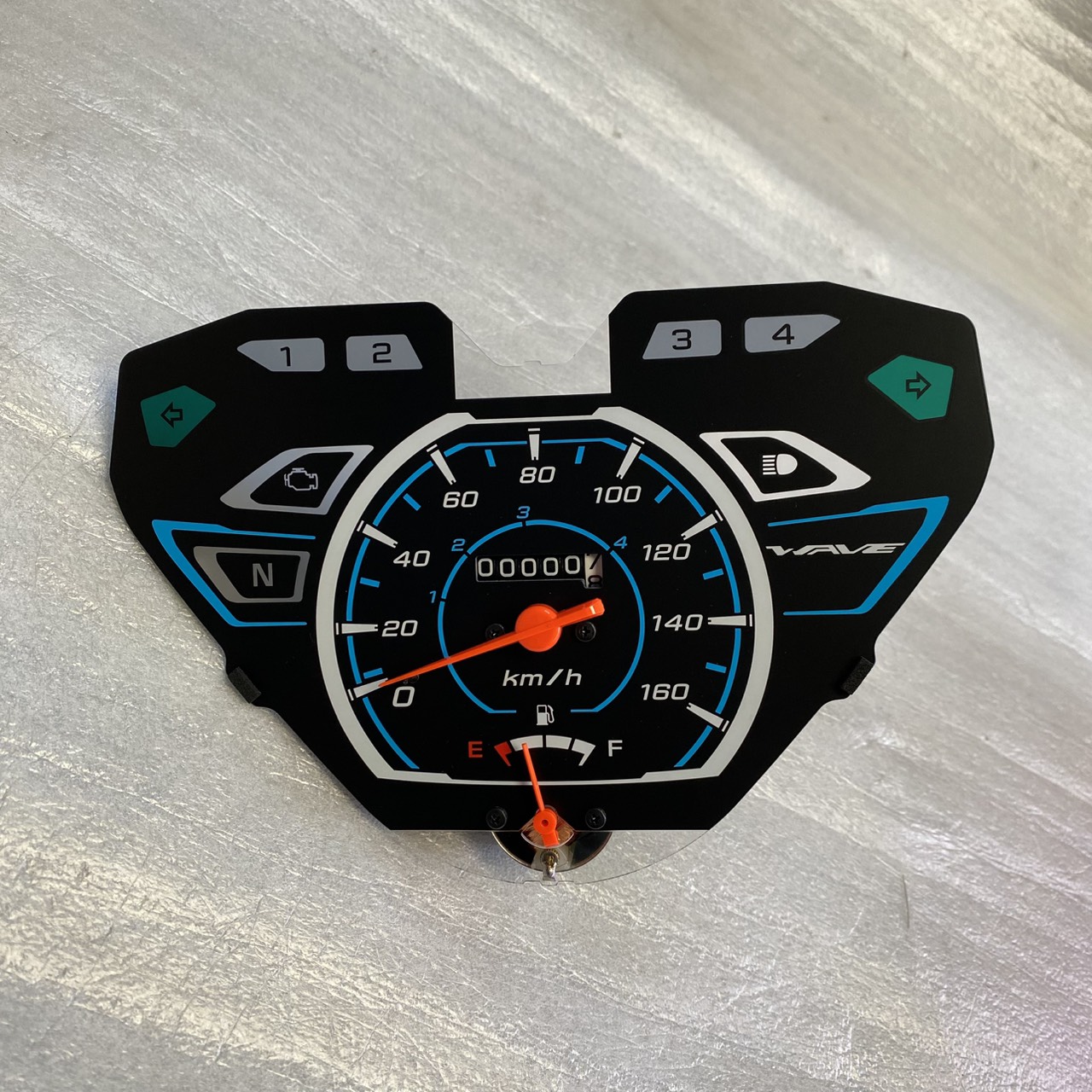 37210-K58-TC1 มาตรวัดความเร็วและมาตรวัดระดับน้ำมันเชื้อเพลิง WAVE110i 2019-2020 เวฟ110ไอ อะไหล่แท้ HONDA