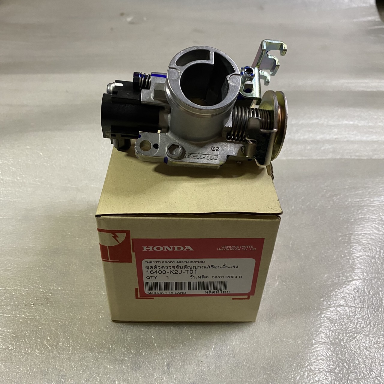 ชุดเรือนลิ้นเร่ง รุ่น WAVE 110i ปี 2021 อะไหล่แท้ HONDA 16400-K2J-T01