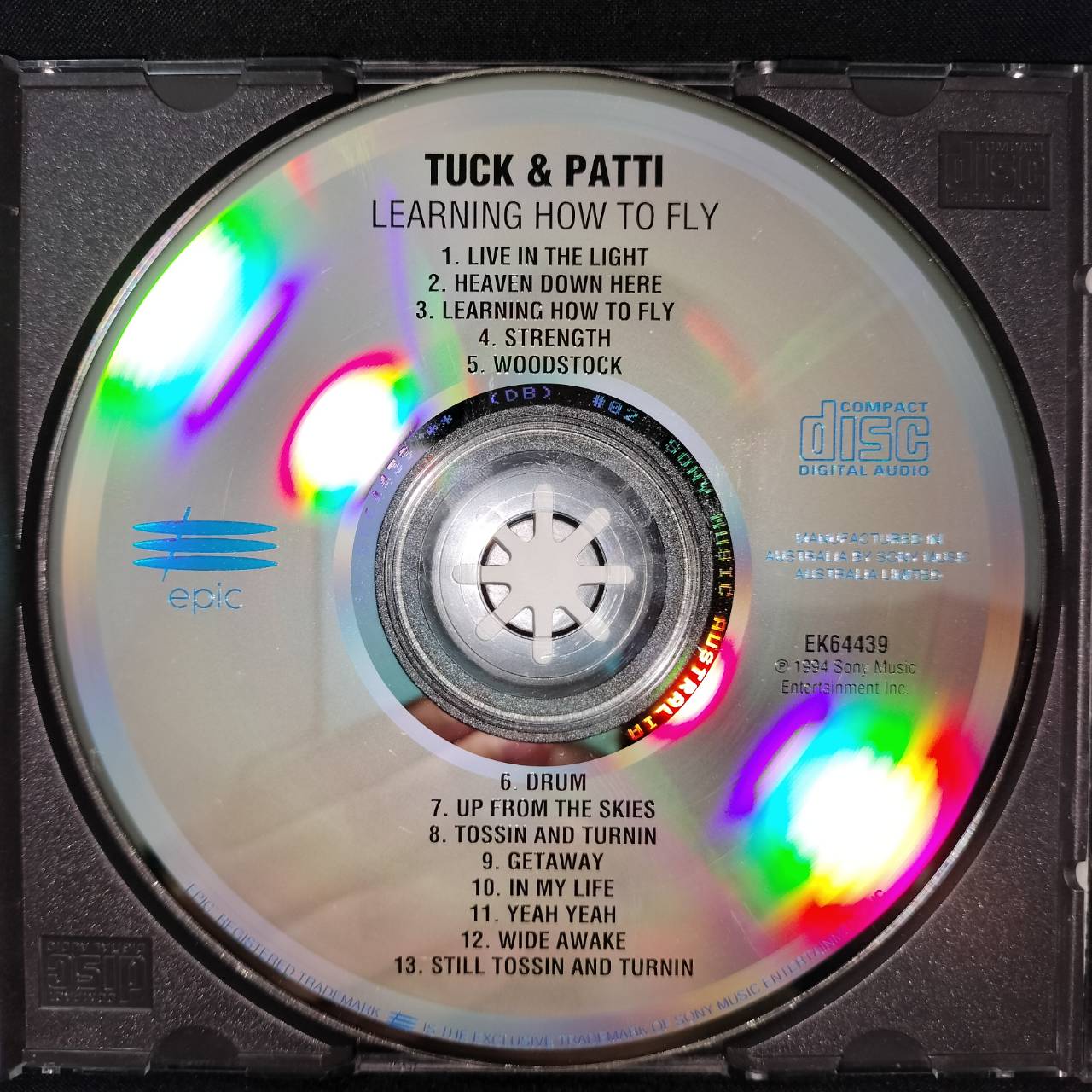 Tuck & Patti – Learning How To Fly / AUSTRALIA / แผ่นดี