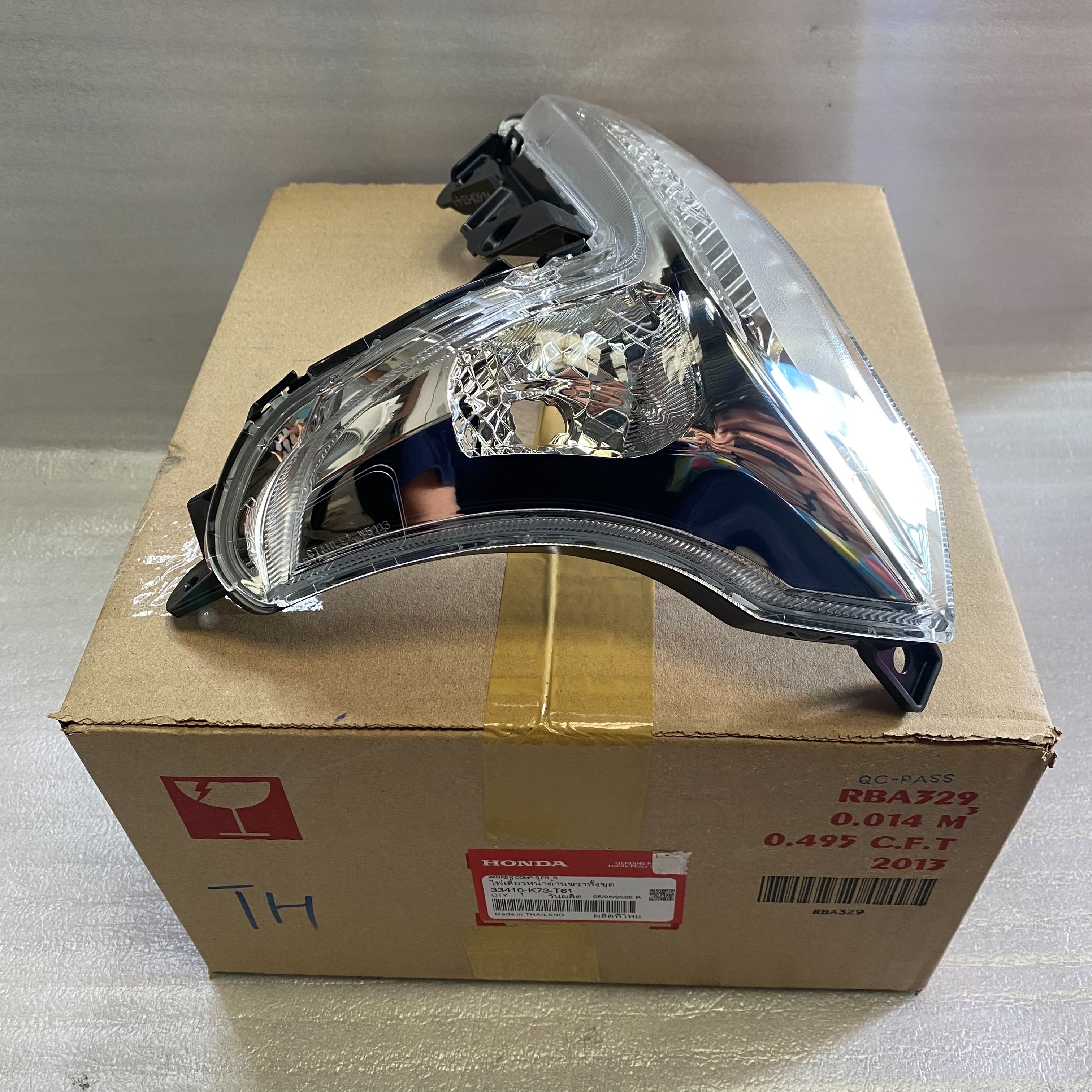 33410-K73-T61 ไฟเลี้ยวหน้าด้านขวาทั้งชุด WAVE125i 2016-2020 อะไหล่แท้ HONDA