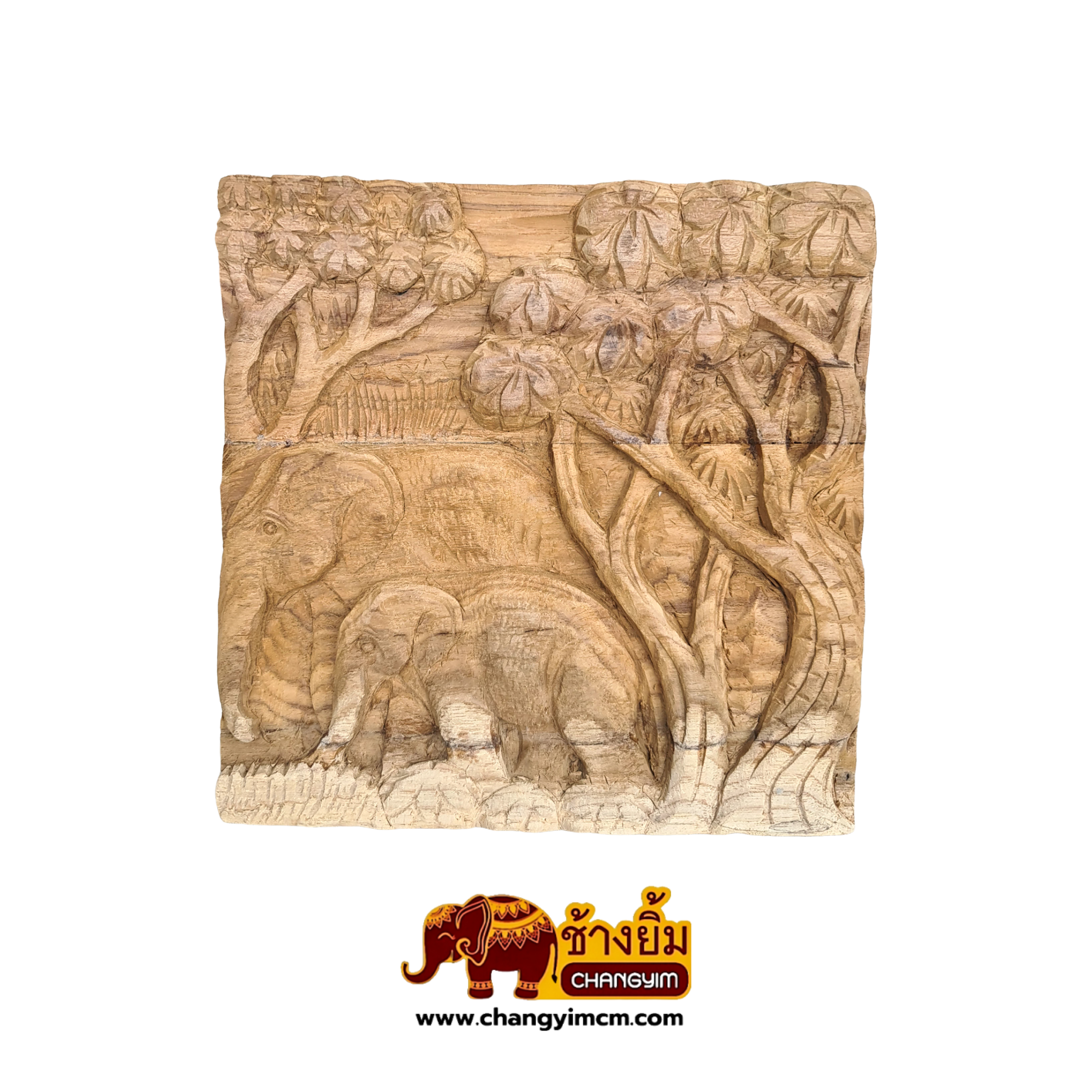 แผนแกะสลักสี่เหลี่ยม 8 นิ้ว