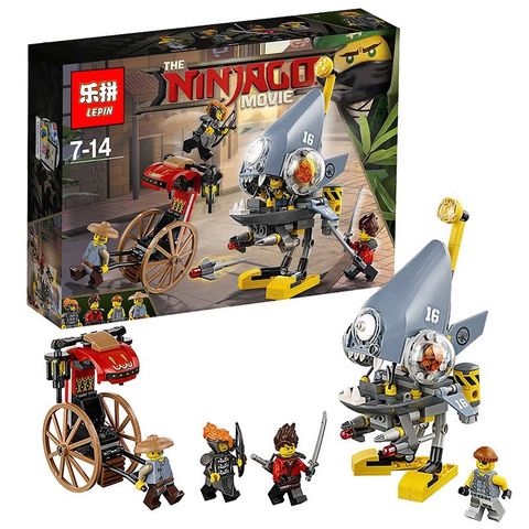 เลโก้จีน LEPIN.06068 ชุด Ninja Go Movie Piranha Attack