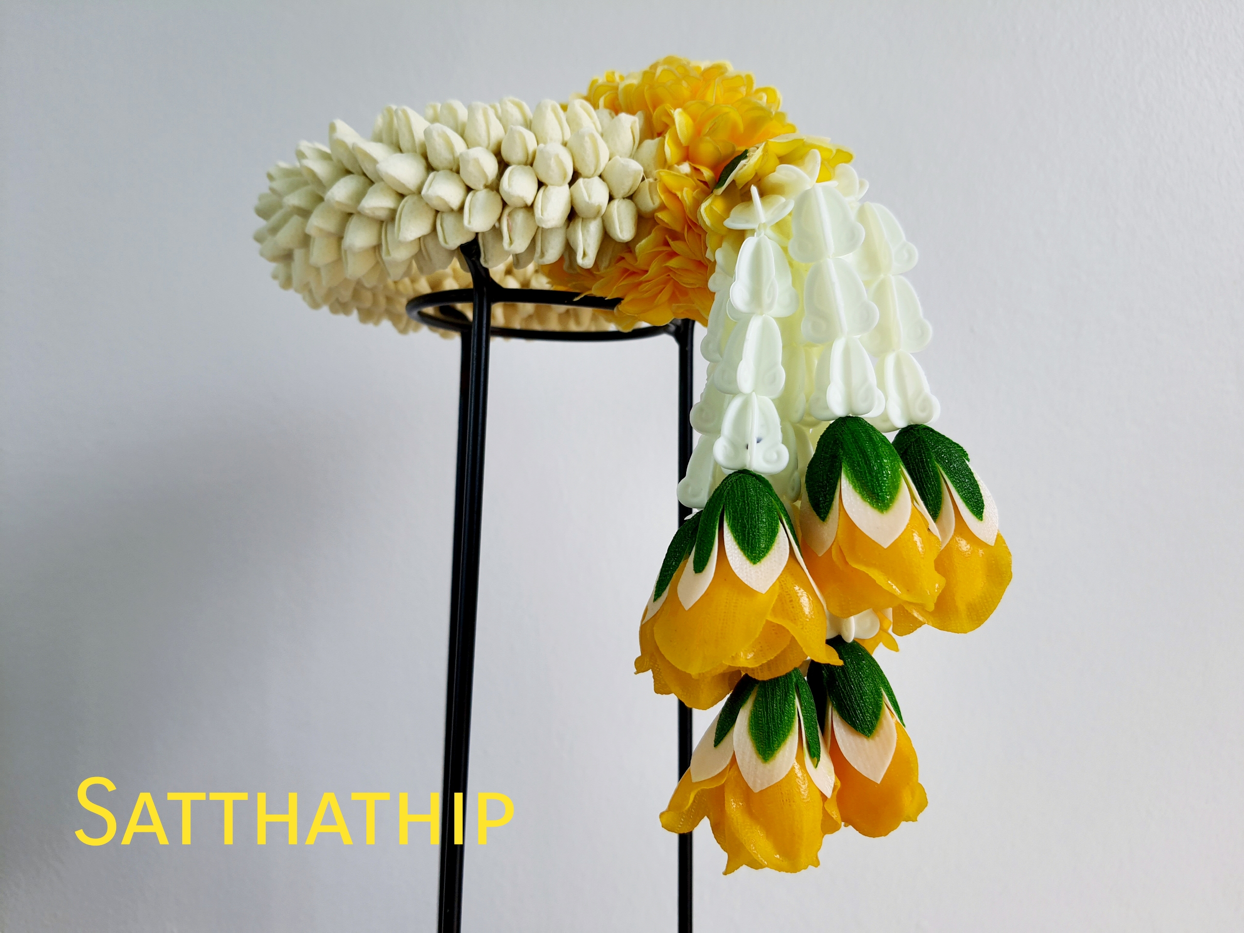 พวงมาลัยดอกมะลิ - พวงมาลัยดอกมะลิประดิษฐ์ - พวงมาลัยประดิษฐ์