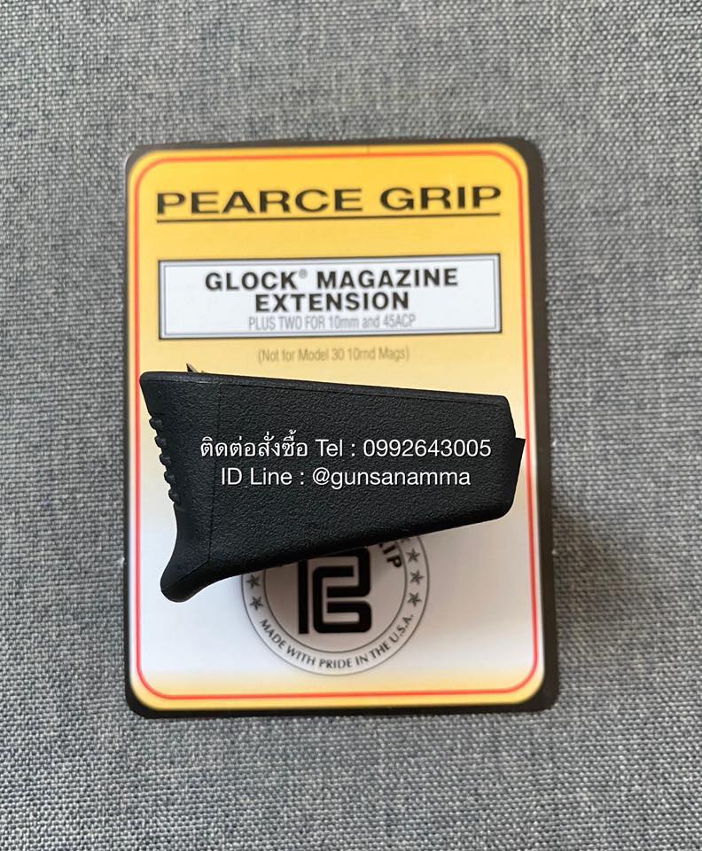 ส้น+2นัด GLOCK21 ยี่ห้อ Pearce Grip