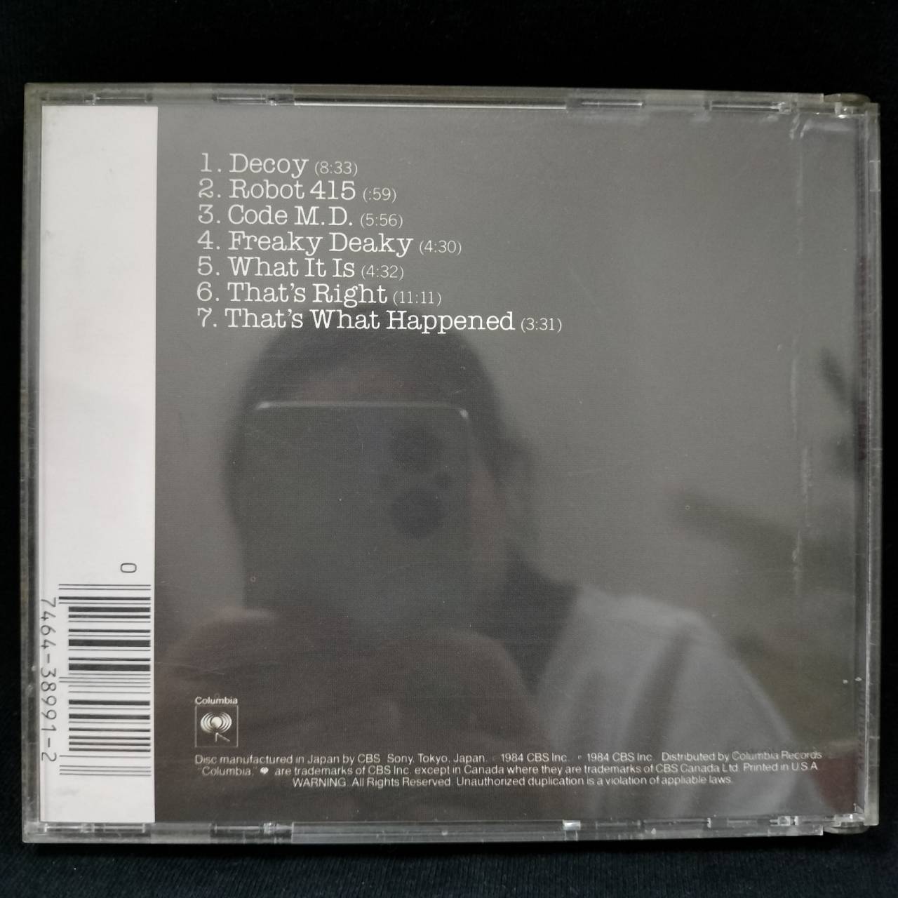 Miles Davis – Decoy / JAPAN / ปกในมีจุดเหลือง / แผ่นดี