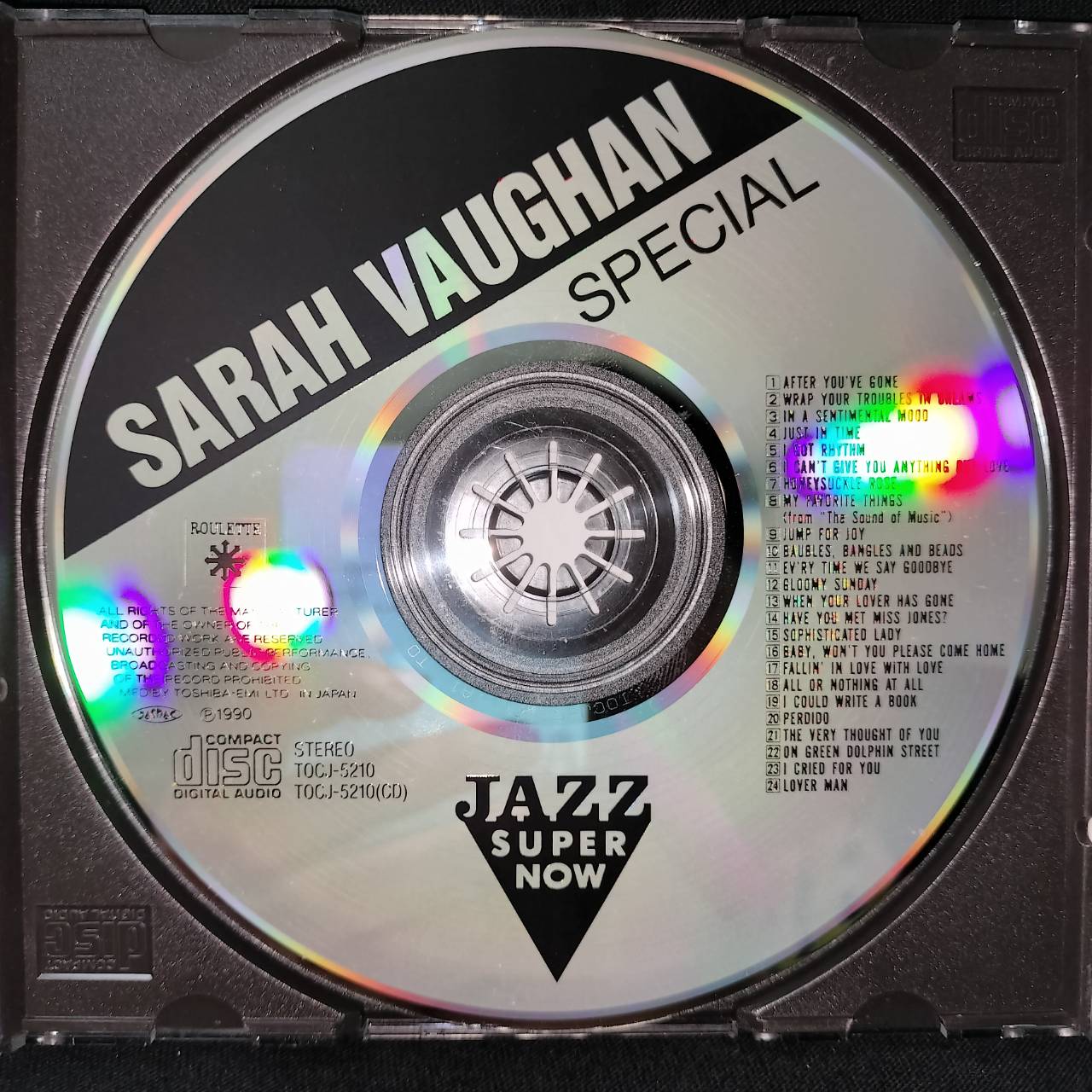 Sarah Vaughan – Special / JAPAN / แผ่นดี