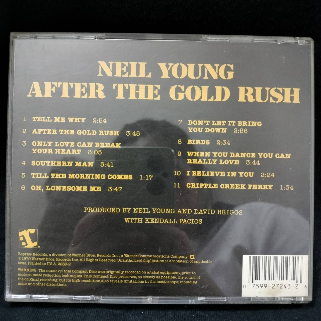 Neil Young – After The Gold Rush / USA / แผ่นดี