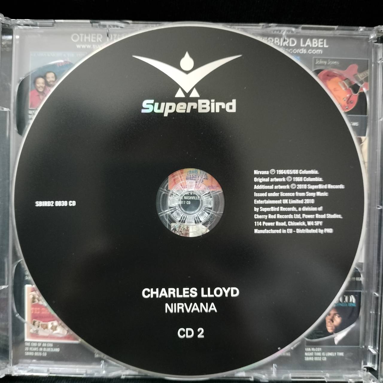Charles Lloyd – Discovery! & Nirvana / EU / ถาดใส่ซีดีหัก / 2CD / แผ่นดี