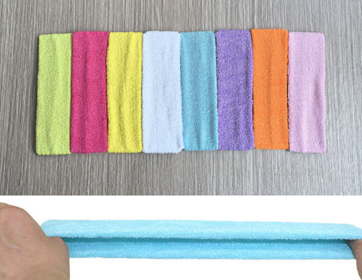 ที่รัดผม,ผ้าคาดผม,ที่รัดผมผ้าขนหนู,สกรีนโลโก้