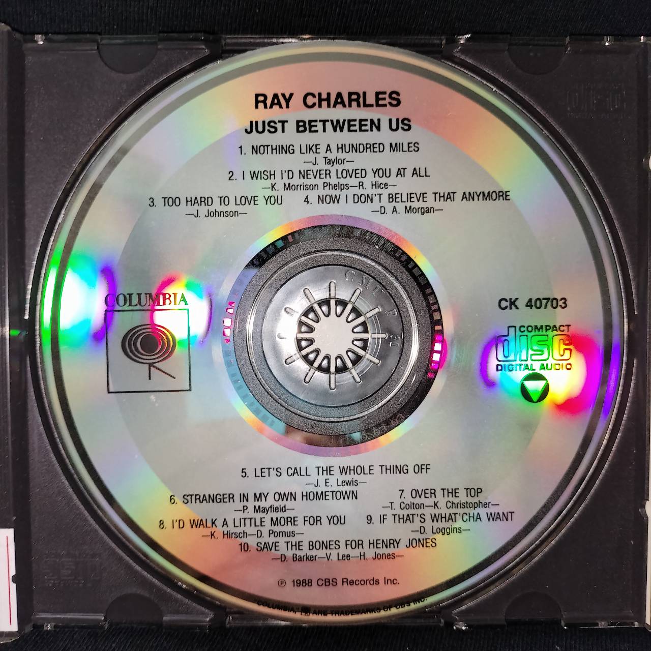 Ray Charles – Just Between Us / USA / แผ่นสวย