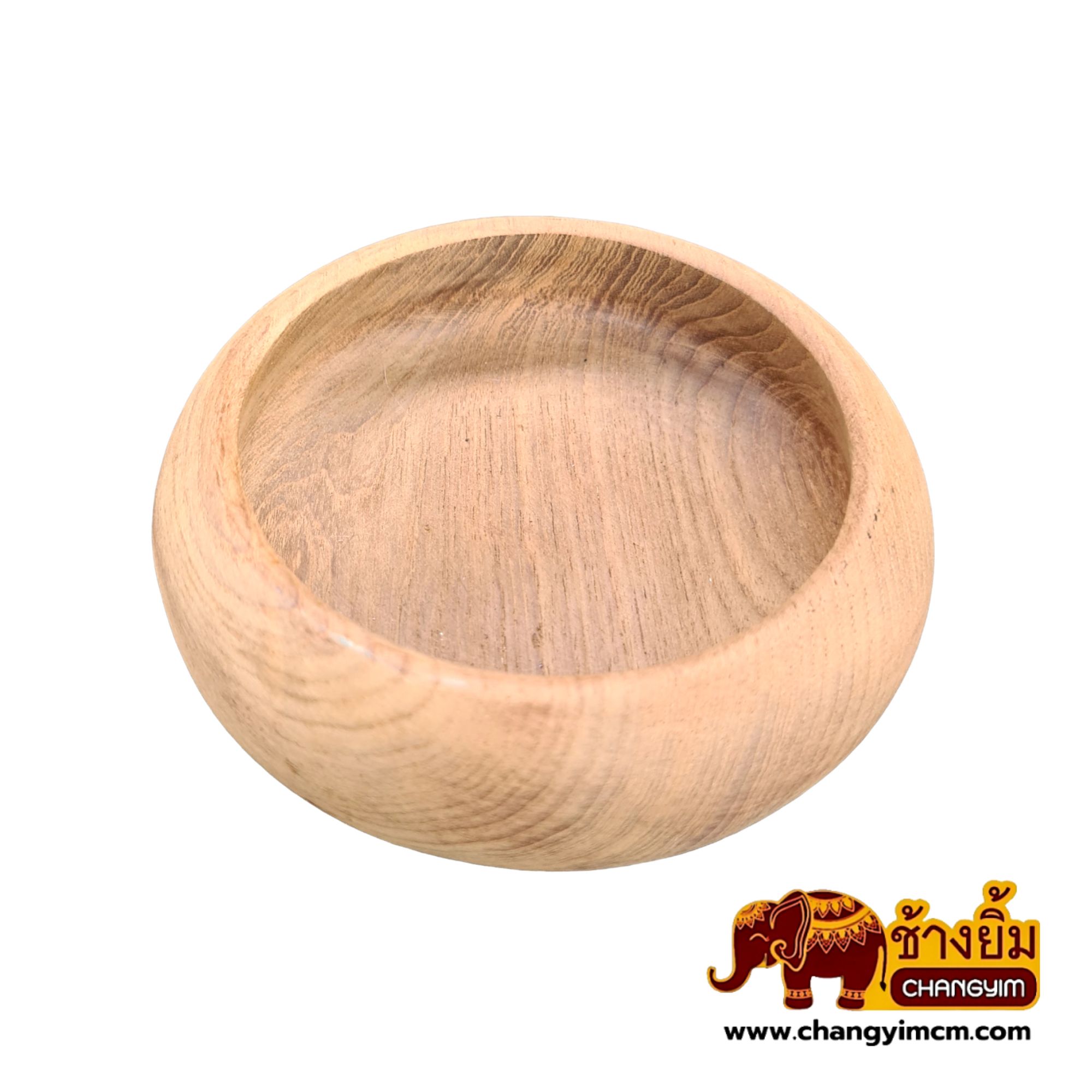 ถ้วยไม้สีธรรมชาติ ( ขนาด 5.5 " )