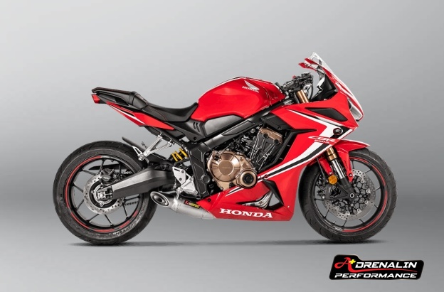 ท่อ Akrapovic full system (Titanium) สำหรับ CB 650 R 2019+ (For Exhibition only)