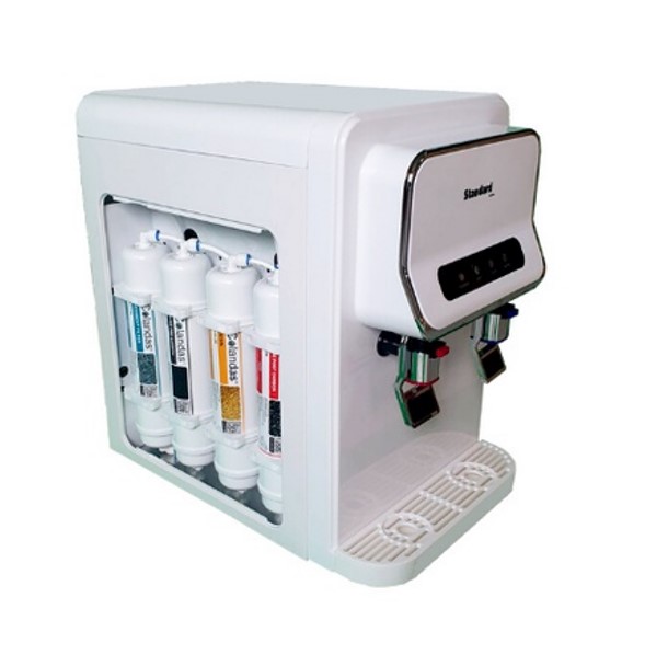 เครื่องกรองน้ำร้อน-น้ำเย็นแบบตั้งโต๊ะ Standard รุ่น TPW Mini-UF4 (White)