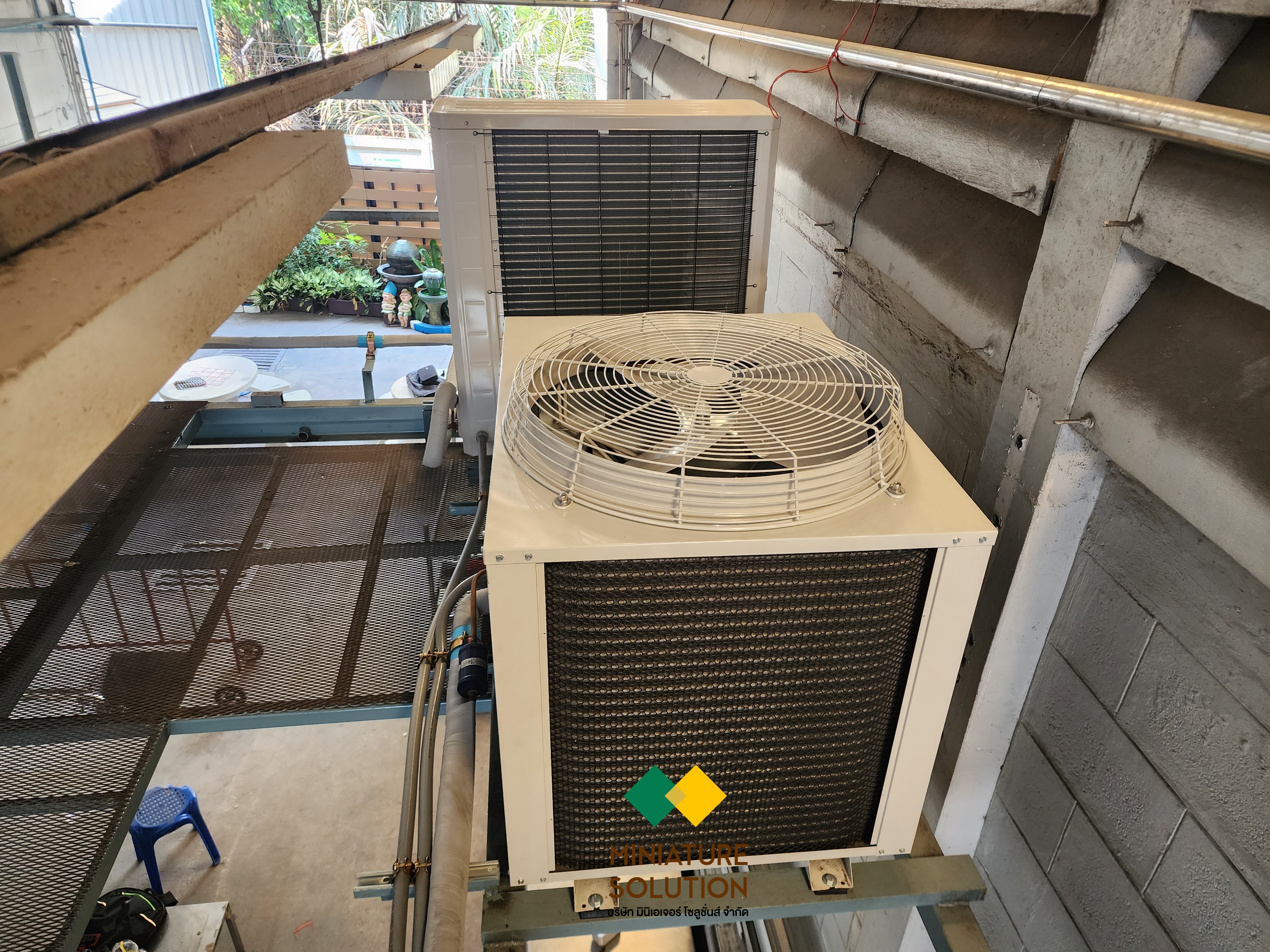 Support งานเขียนโปรแกรม PLC HMI ควบคุมระบบ AHU 6 ชุด ในงานระบบปรับอากาศ