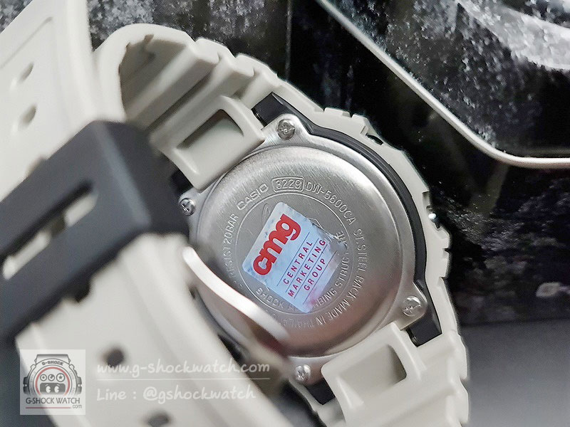 CASIO G-SHOCK นาฬิกาข้อมือ นาฬิกากันน้ำ นาฬิกาของแท้ ประกันศูนย์ CMG 1 ปี รุ่น DW-5600CA-8