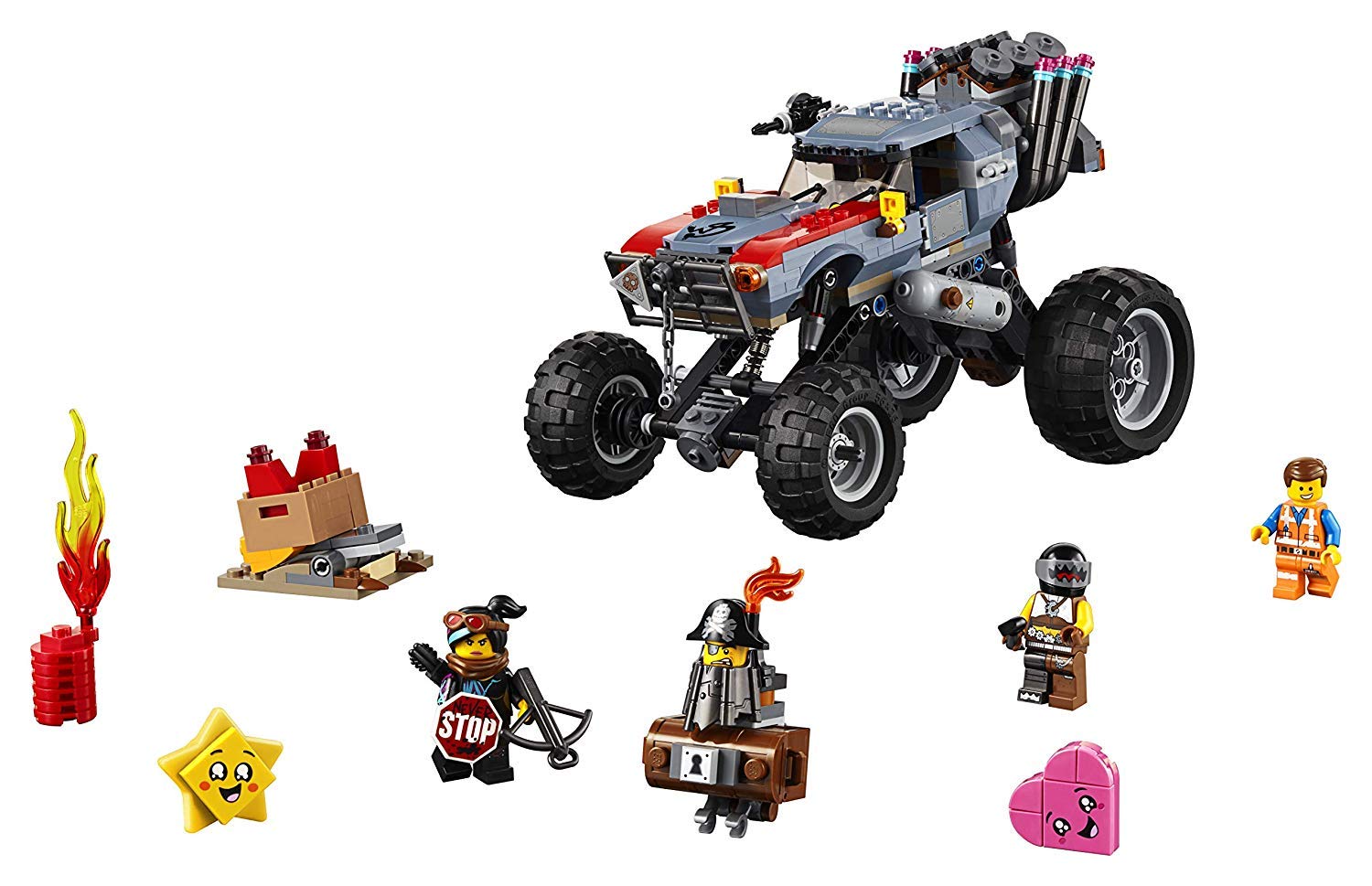 เลโก้จีน LEPIN 45008 ชุด Emmet and Lucy's Escape Buggy