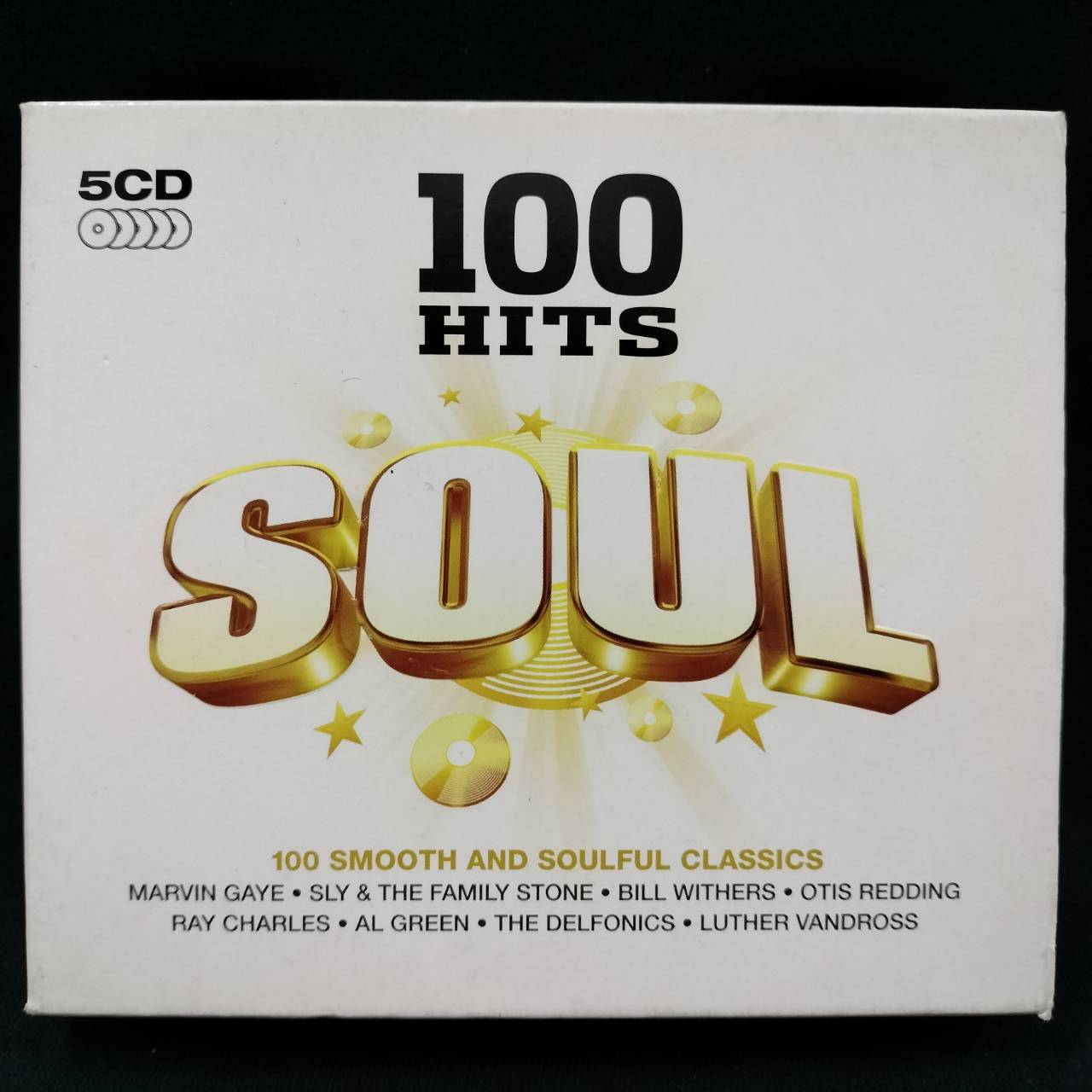 Various – 100 Hits Soul / EU / กล่องสวมมีตำหนิเล็กน้อย / 5CD / แผ่นสวย
