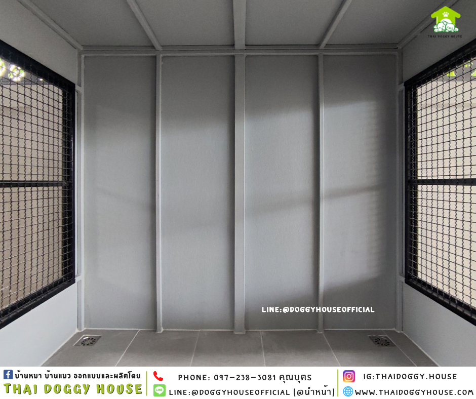 บ้านหมา แบบบ้าน 𝐁𝐎𝐗 𝐒𝐓𝐘𝐋𝐄