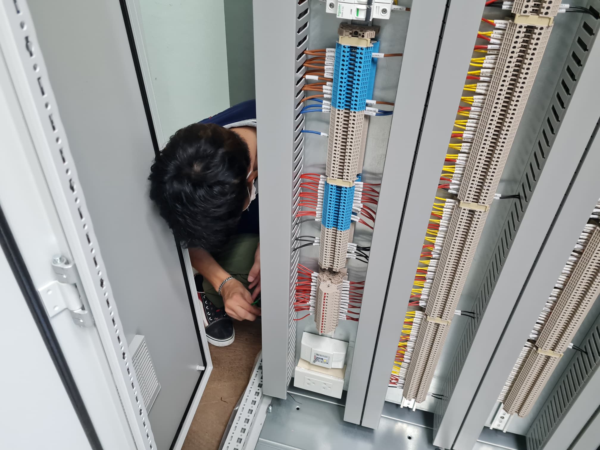 Assembly Wiring Control Box Allen-Bradley PLC