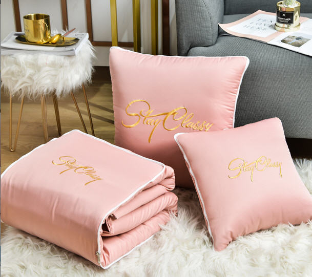 หมอนผ้าห่ม,หมอน,หมอนผ้าห่มโพลีเอสเตอร์, ขนาด40*40cm,100*150cm