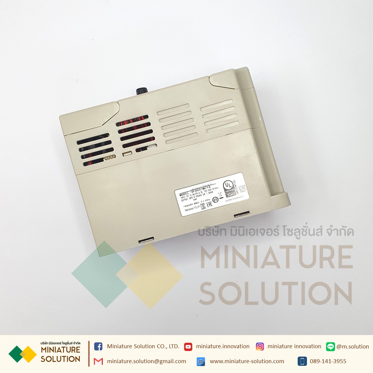 Delta Inverter VFD004M21A VFD-M Universal Inverter VFD-M Series L VFD004M21A 220V /380V 0.4KW / 0.75kw /1.5kw /2.2kw อินเวอร์เตอร์ (0.75kW)