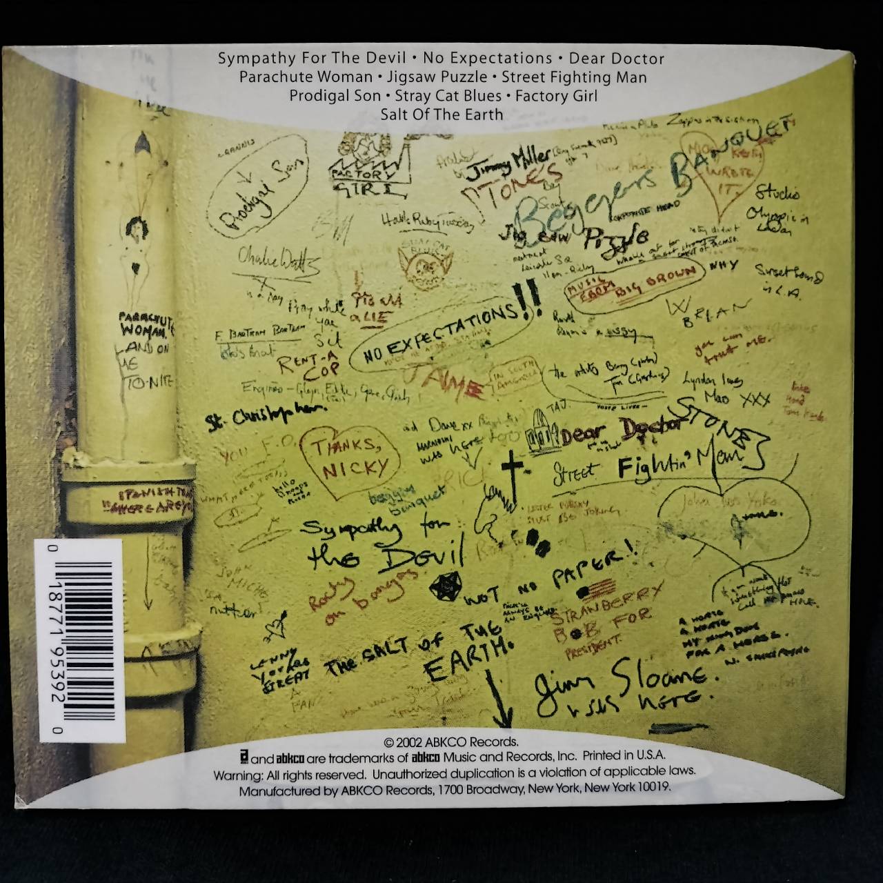 The Rolling Stones – Beggars Banquet / USA / ระบบ DSD / แผ่นทอง / แผ่นสภาพนางฟ้า
