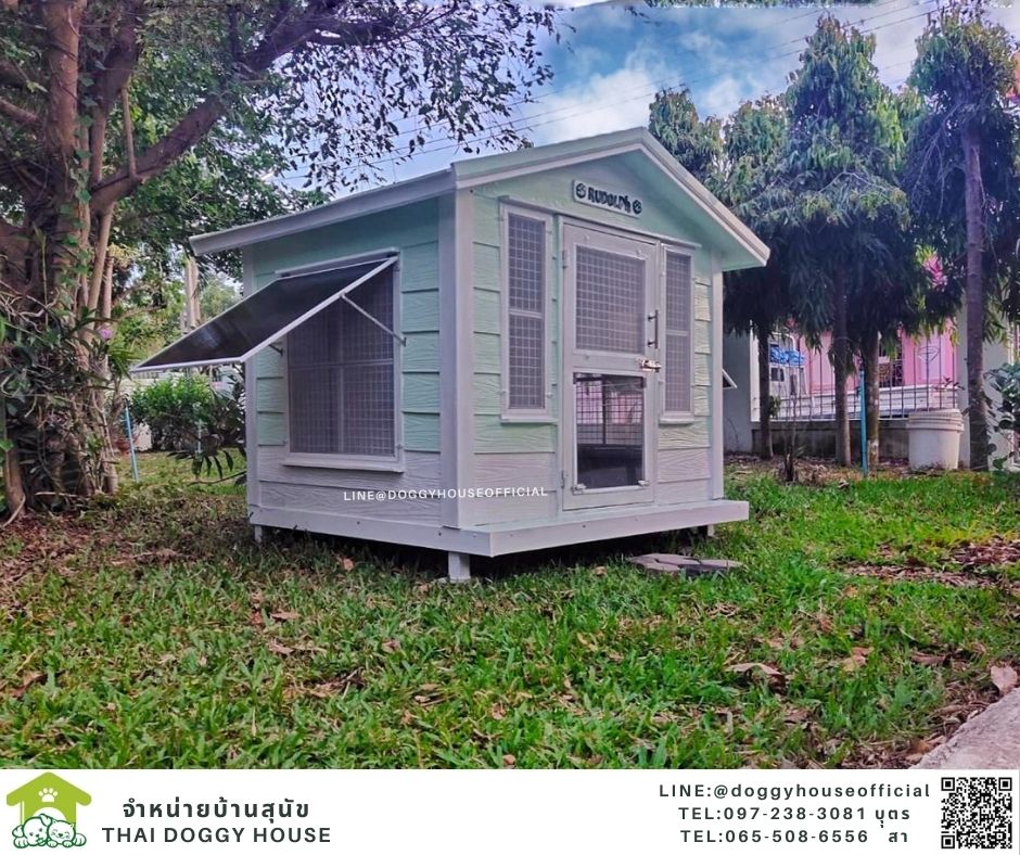 บ้านหมา ทรงจั่ว